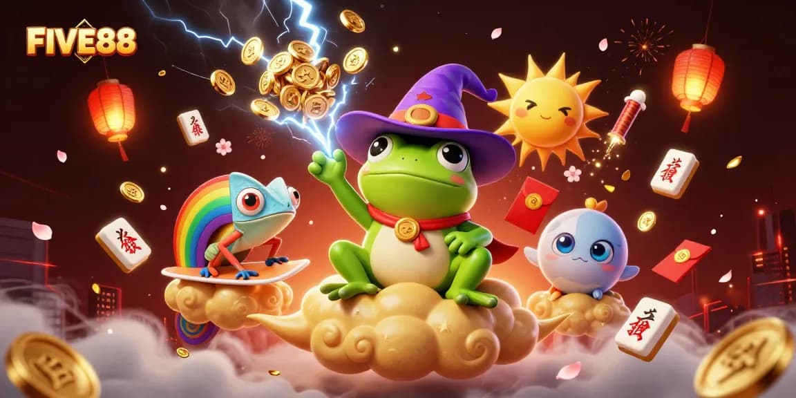 Experience winning with FIVE88 in a vibrant casino universe overflowing with treasures and adventures.