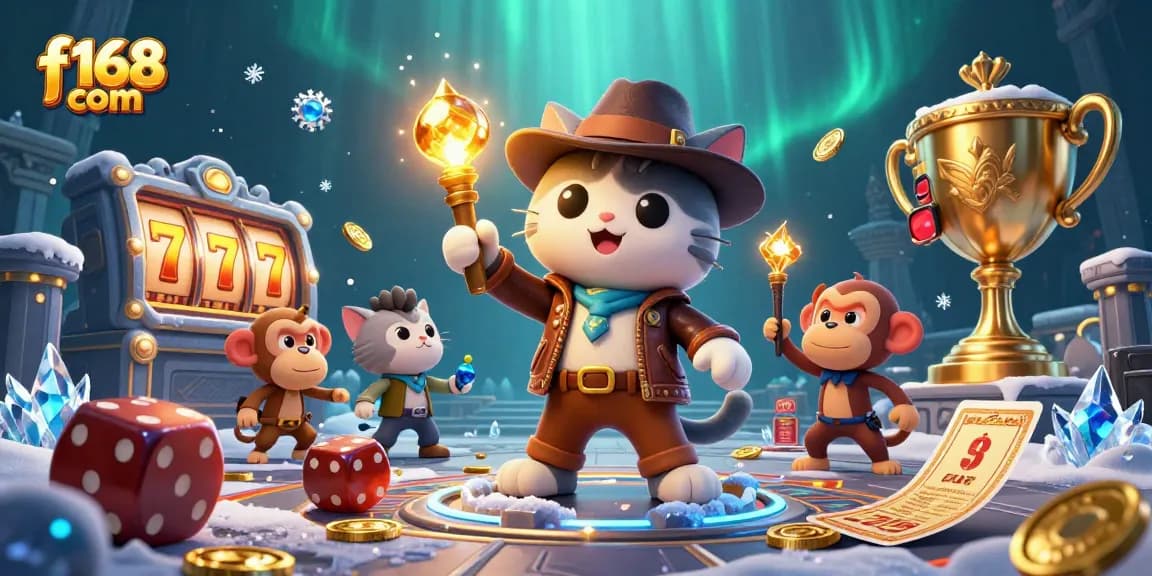 Spin and win at f168 com with this captivating golden casino artifact adventure.