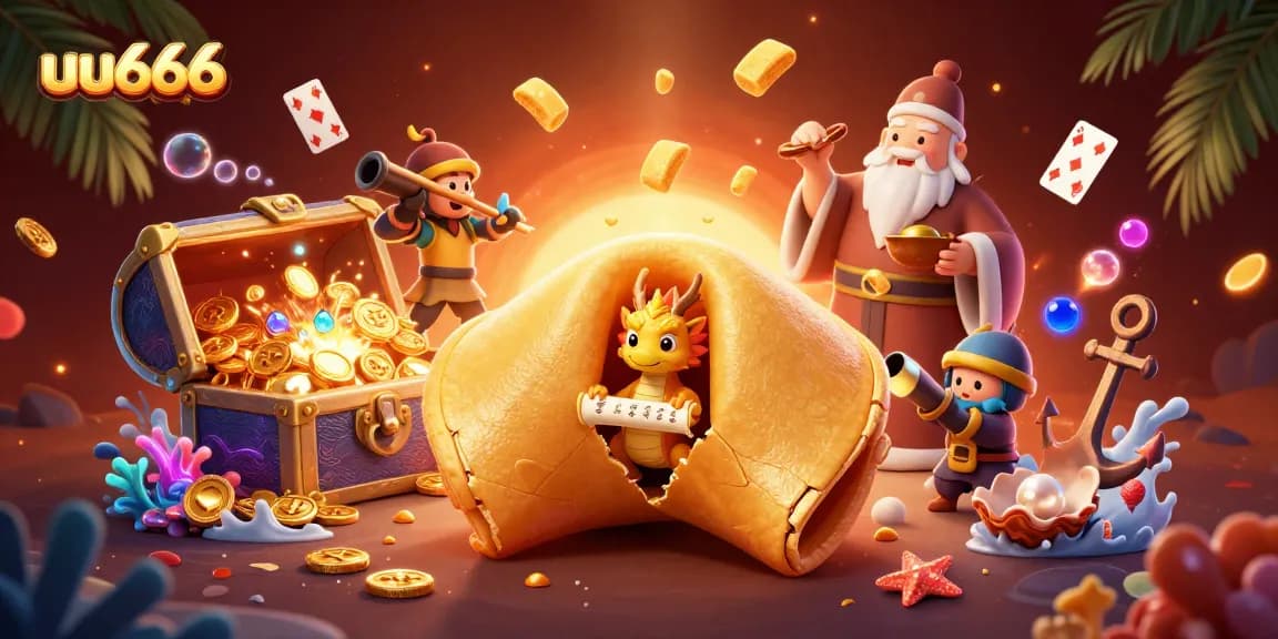 Experience winning thrills at uu666 with our dynamic golden casino adventure illustration.