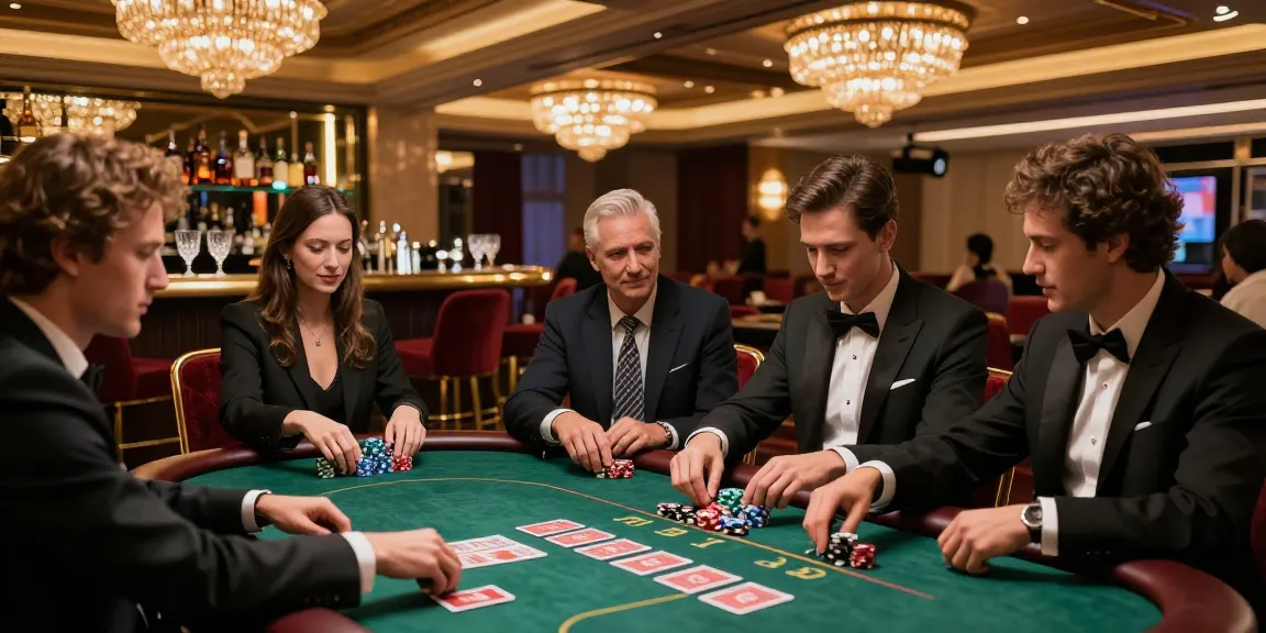 iwin high-stakes poker table showcasing sophisticated gaming atmosphere