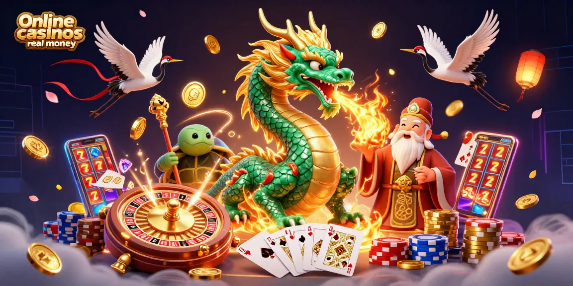 Engage with thrilling online casinos real money uniquely illustrated with dynamic characters and game elements.