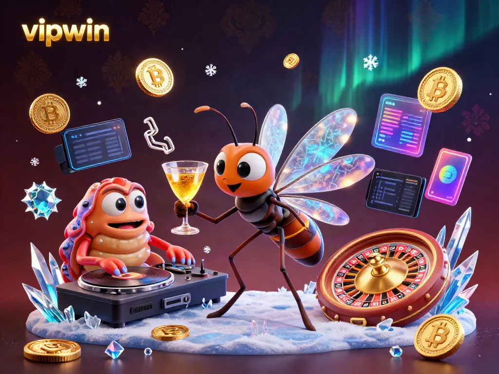 Experience vipwin casino excitement with vibrant 3D characters engaging in dynamic gaming action.
