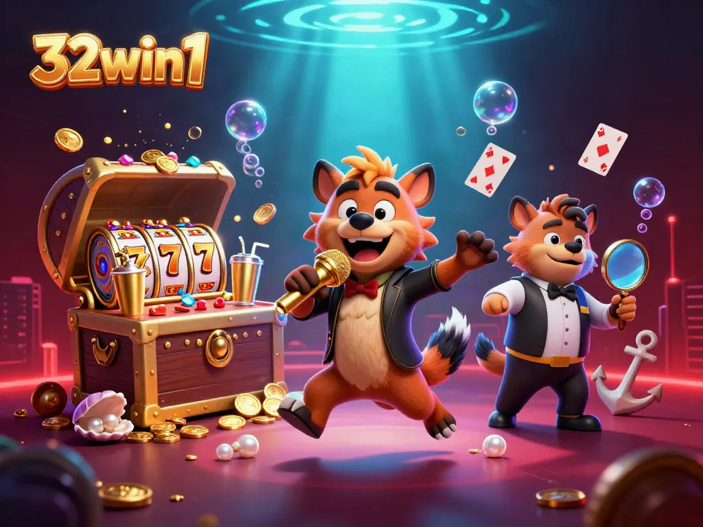 Join the fun with 32win1 while playing vibrant slot games at the comedy casino!
