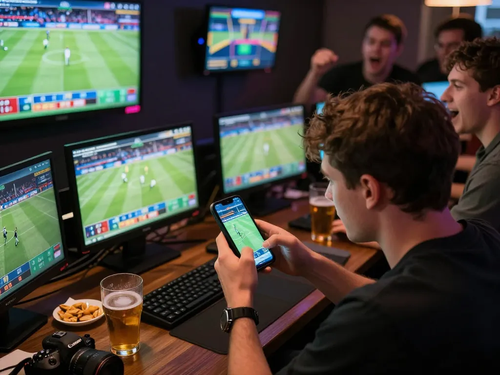 Enjoying sports betting on uu 88 with friends while following live match odds.