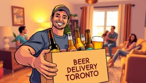Experience convenient beer delivery Toronto with our craft beer selection delivered to your door.