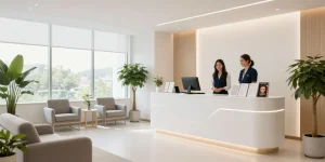 hair transplant turkey services in a welcoming health clinic with professional staff.
