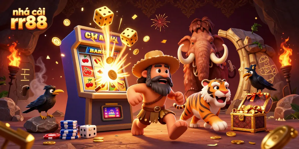 Experience winning thrills at nhà cái rr88 with vibrant 3D casino characters and exciting gaming elements.